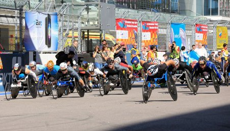 На трассе "Сочи-Автодром" пройдет полумарафон на спортивных колясках На трассе "Сочи-Автодром" пройдет полумарафон на спортивных колясках