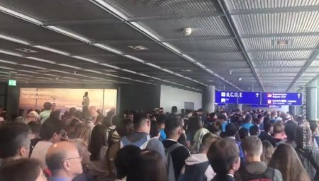 В аэропорту Франкфурта из-за пассажира с ребенком эвакуировали сотни людей